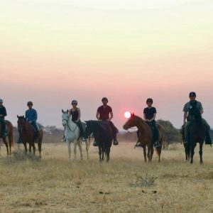 horse back riding